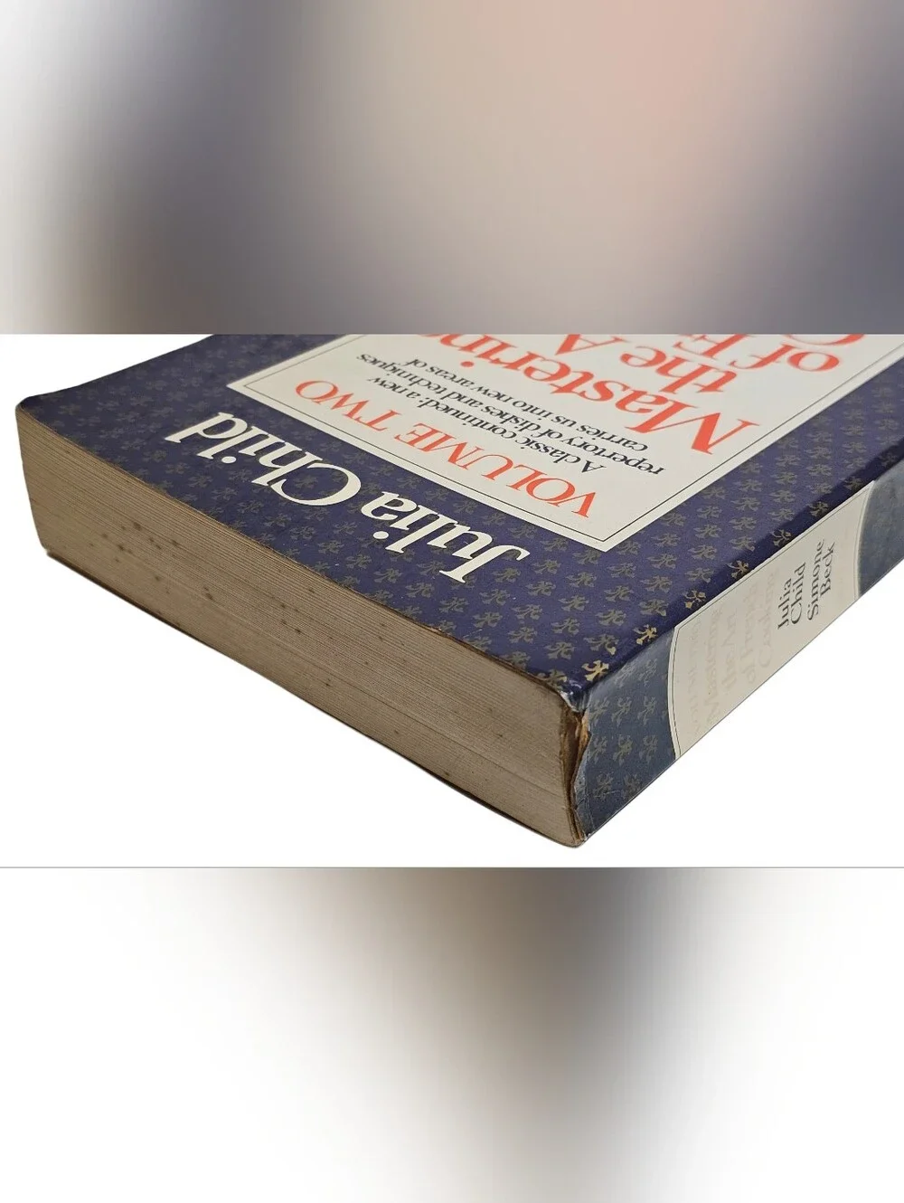 Mastering the Art of French Cooking Vol 2 Julia Child Simone Beck Paperback 1990